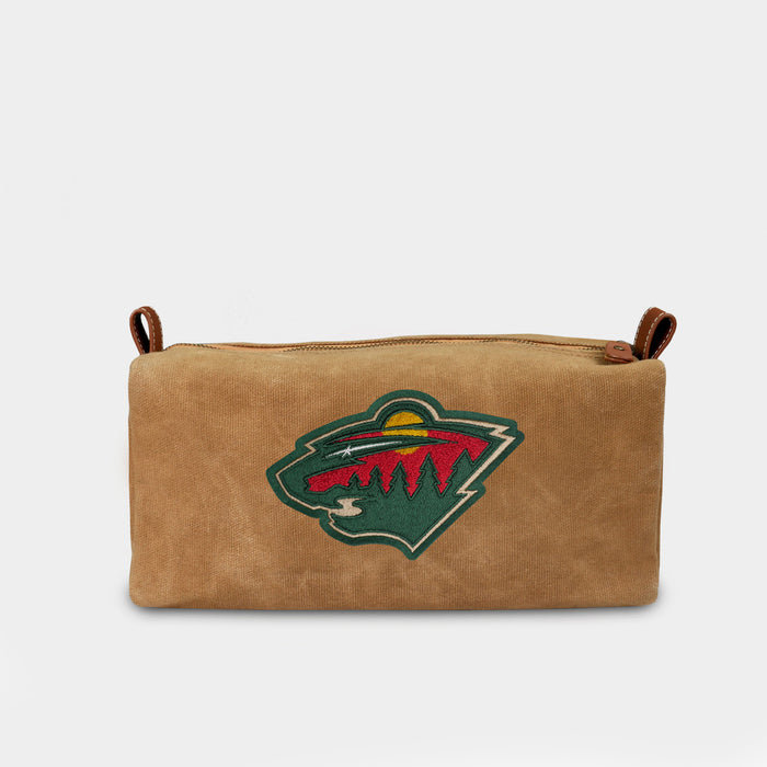 Minnesota Wild Canvas Dopp Kit