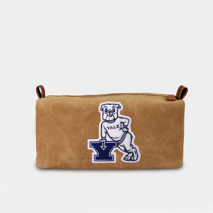 Yale Bulldogs Canvas Dopp Kit