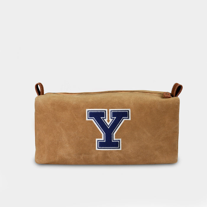 Yale Bulldogs "Y" Canvas Dopp Kit