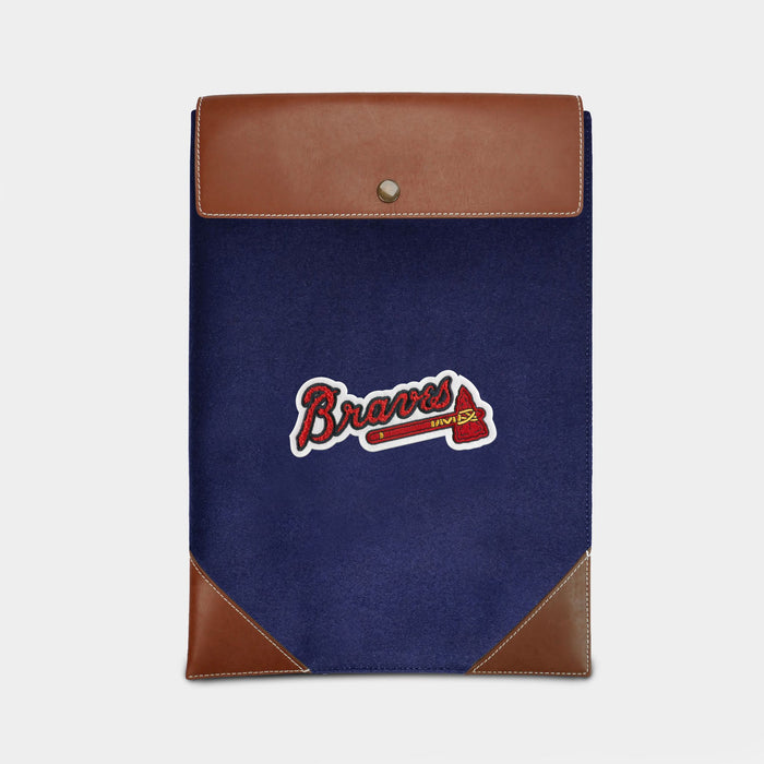 Atlanta Braves Laptop Folio Sleeve