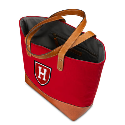 Harvard Crimson "H" Tote Bag