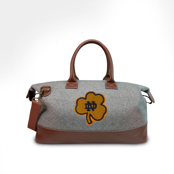 Notre Dame Fighting  Irish Gold "Shamrock" Duffle Bag