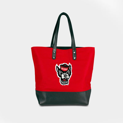 NC State Wolfpack Wool Tote Bag