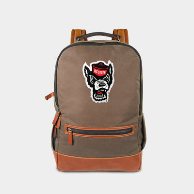 NC State Wolfpack Pro Waxed Canvas Backpack