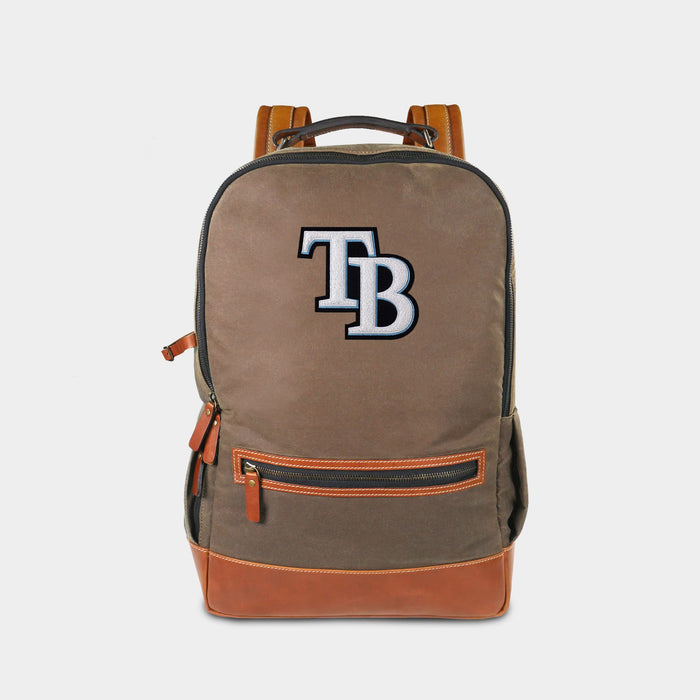 Tampa Bay Rays "TB" Pro Waxed Canvas Backpack