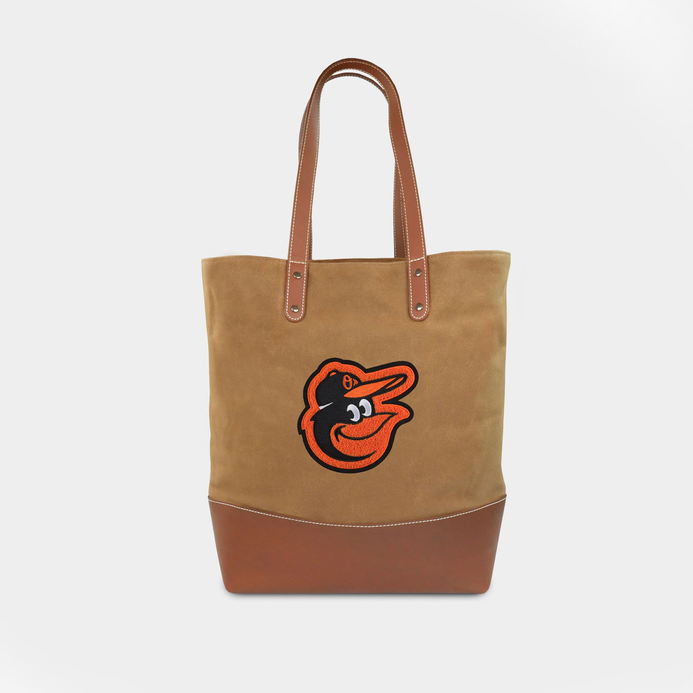 Baltimore Orioles Waxed Canvas Tote