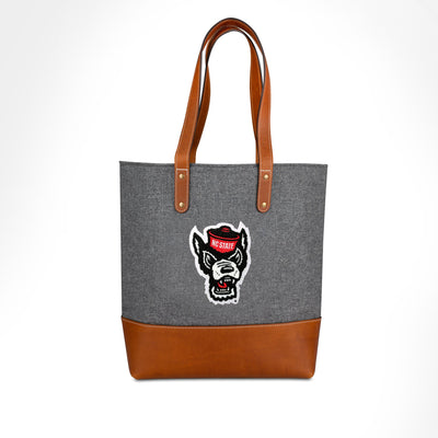 NC State Wolfpack Wool Tote Bag