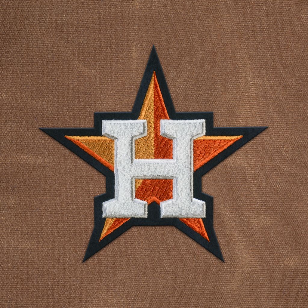 Houston Astros "H Star" Waxed Canvas Field Bag