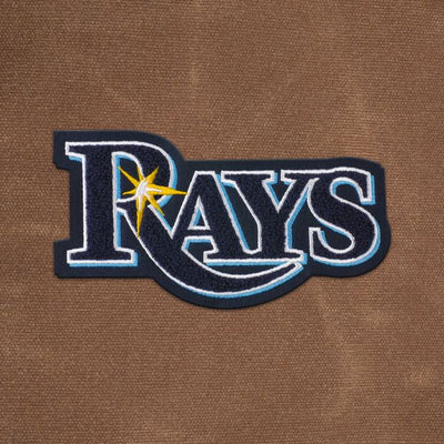 Tampa Bay Rays Waxed Canvas Field Bag