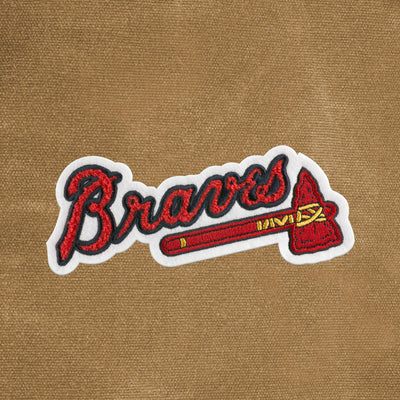 Atlanta Braves Waxed Canvas Tote