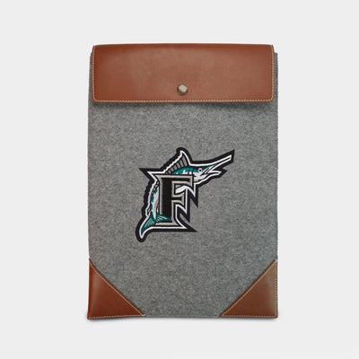 Miami Marlins Cooperstown Collection Laptop Folio Sleeve