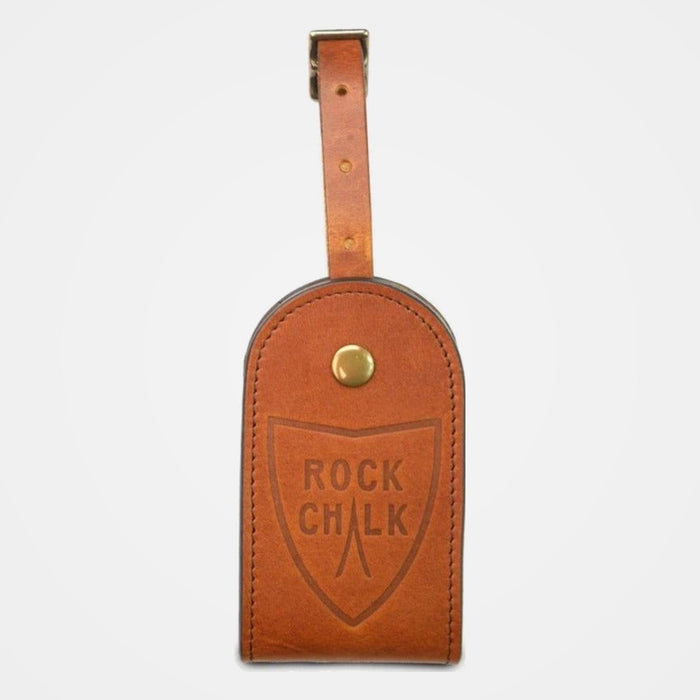 Kansas Jayhawks Vintage "Rock Chalk" Luggage Tag
