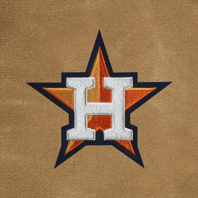 Houston Astros "H Star" Waxed Canvas Tote
