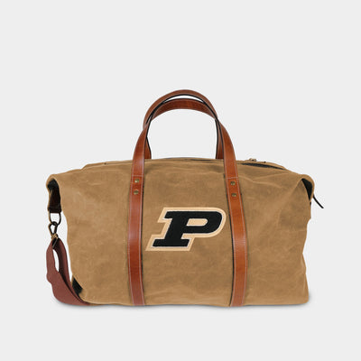 Purdue Boilermakers Waxed Canvas Field Bag