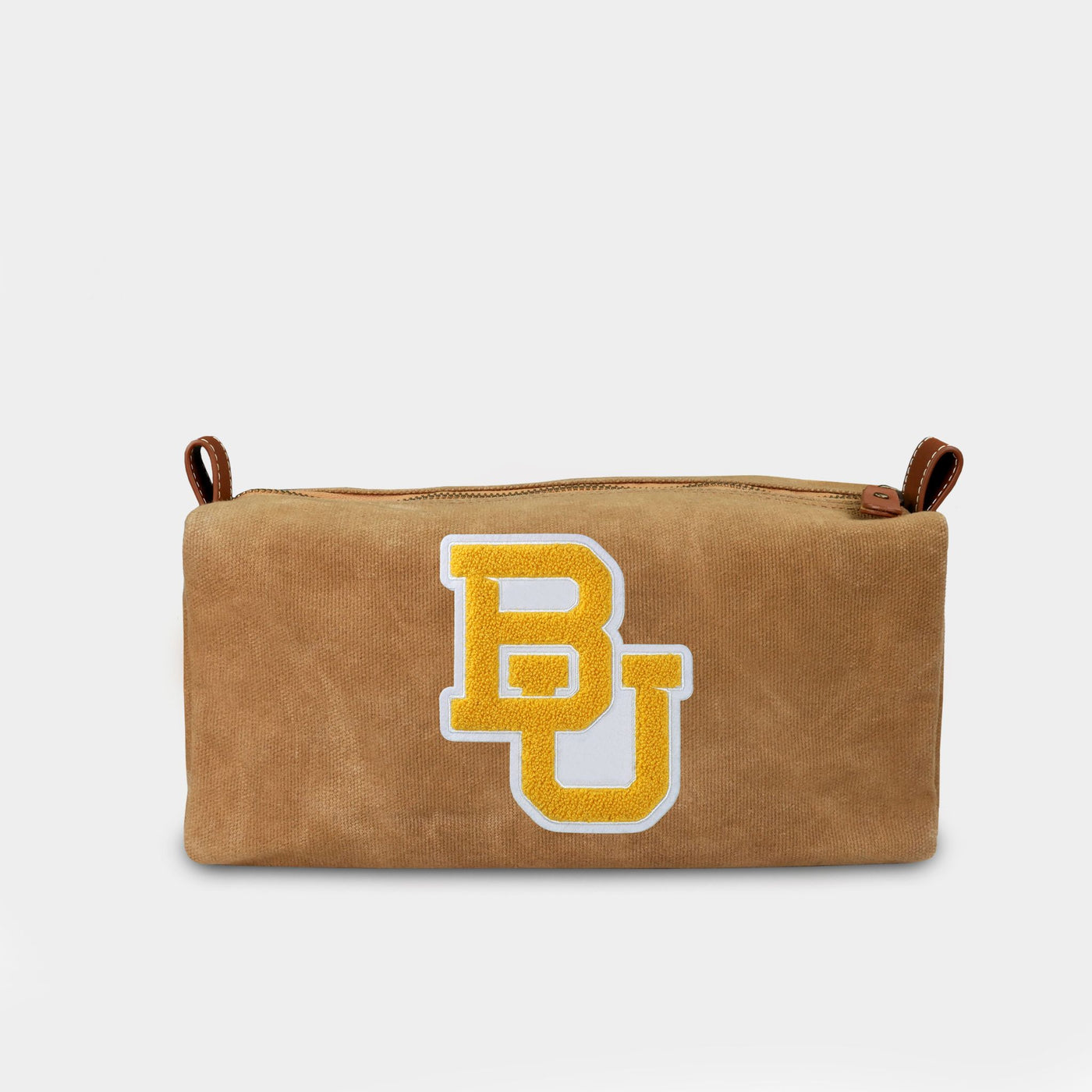 Baylor Bears Waxed Canvas Dopp Kit