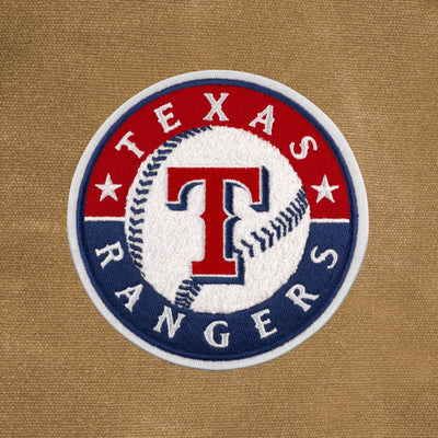 Texas Rangers Waxed Canvas Tote