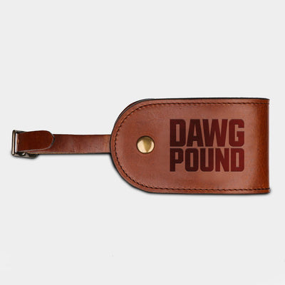 Cleveland Browns "Dawg Pound" Luggage Tag