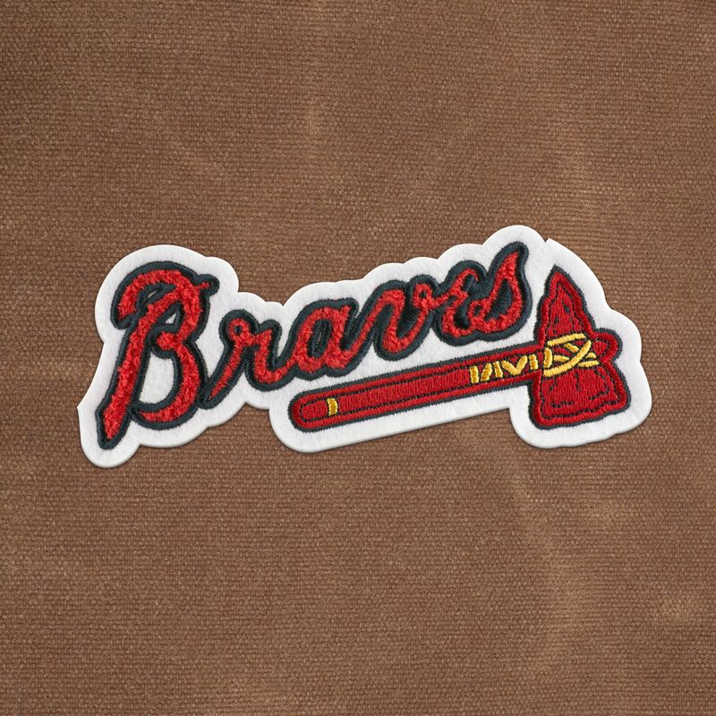 Atlanta Braves Waxed Canvas Field Bag
