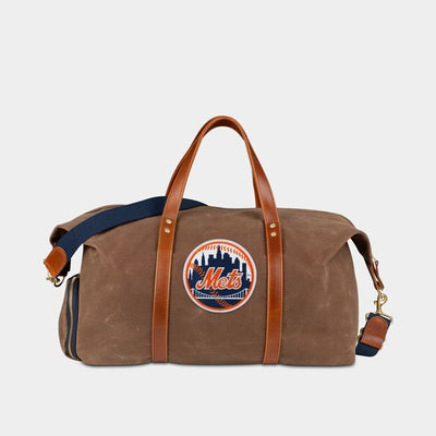 New York Mets Waxed Canvas Field Bag