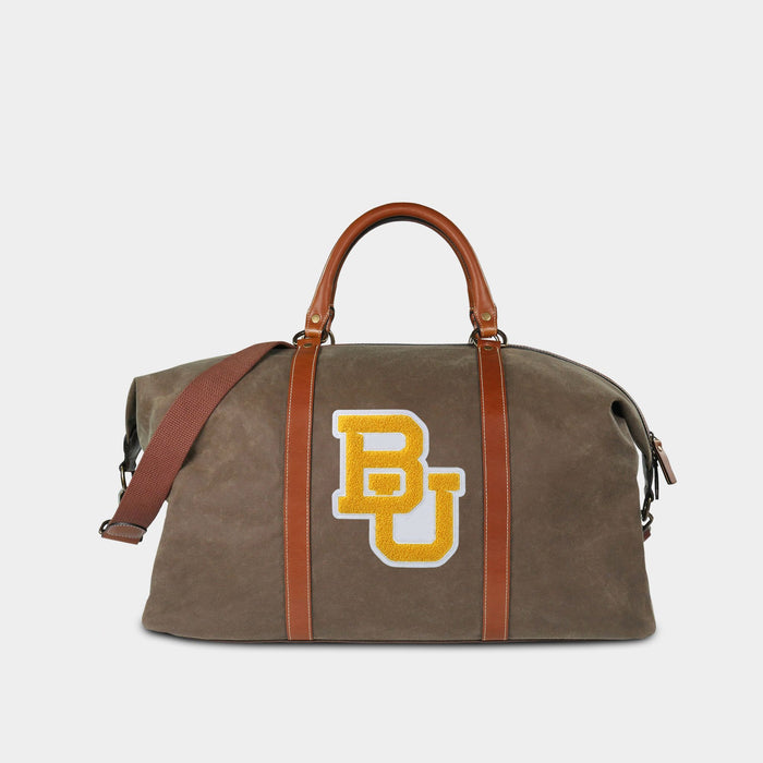 Baylor Bears Pro Waxed Canvas Duffle Bag