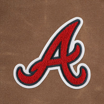 Atlanta Braves "A" Waxed Canvas Field Bag