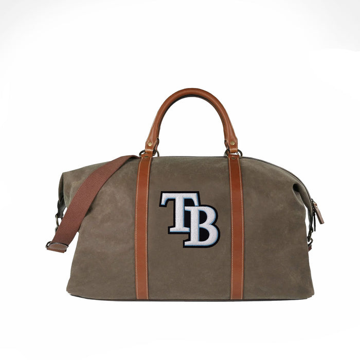 Tampa Bay Rays "TB" Pro Waxed Canvas Duffle Bag