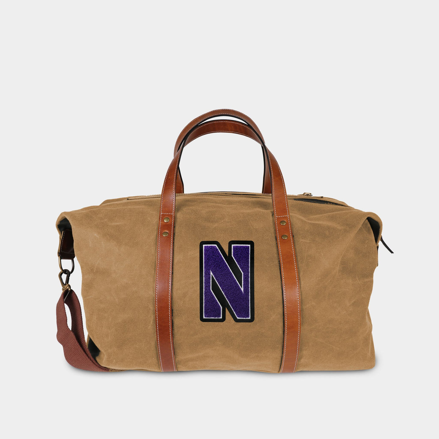 Northwestern Wildcats Waxed Canvas Field Bag