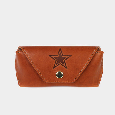 Dallas Cowboys Leather Eyeglass Case