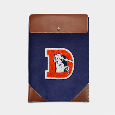Denver Broncos Vintage "D" Laptop Folio Sleeve