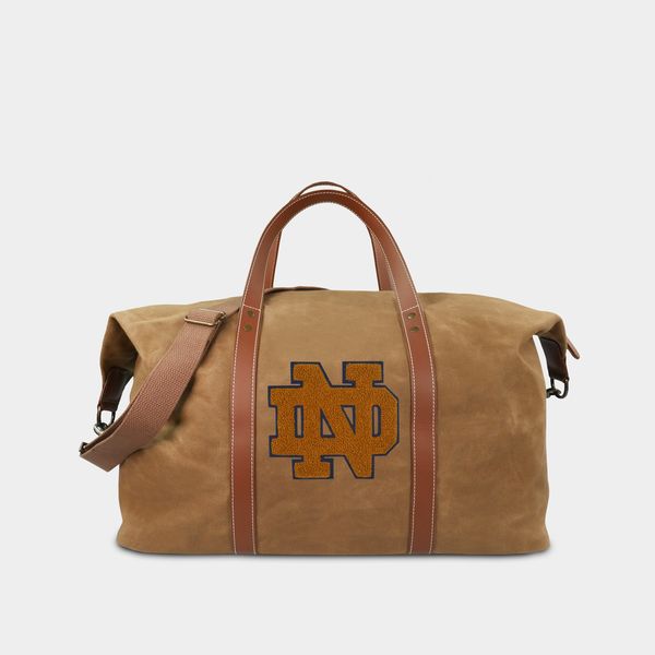 Notre Dame Fighting Irish "ND" Canvas Field Bag