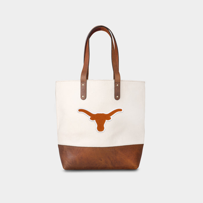 Texas Longhorns Cream Tote Bag