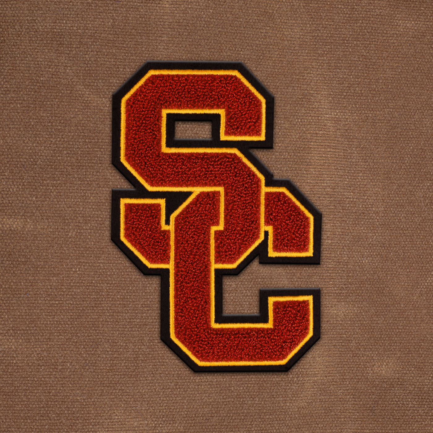 USC Trojans Waxed Canvas Field Bag