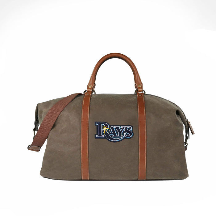 Tampa Bay Rays Pro Waxed Canvas Duffle Bag