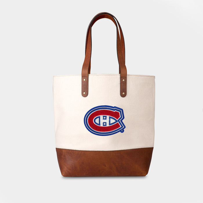 Montreal Canadiens Cream Tote Bag
