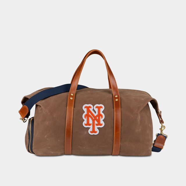 New York Mets "NYM" Waxed Canvas Field Bag