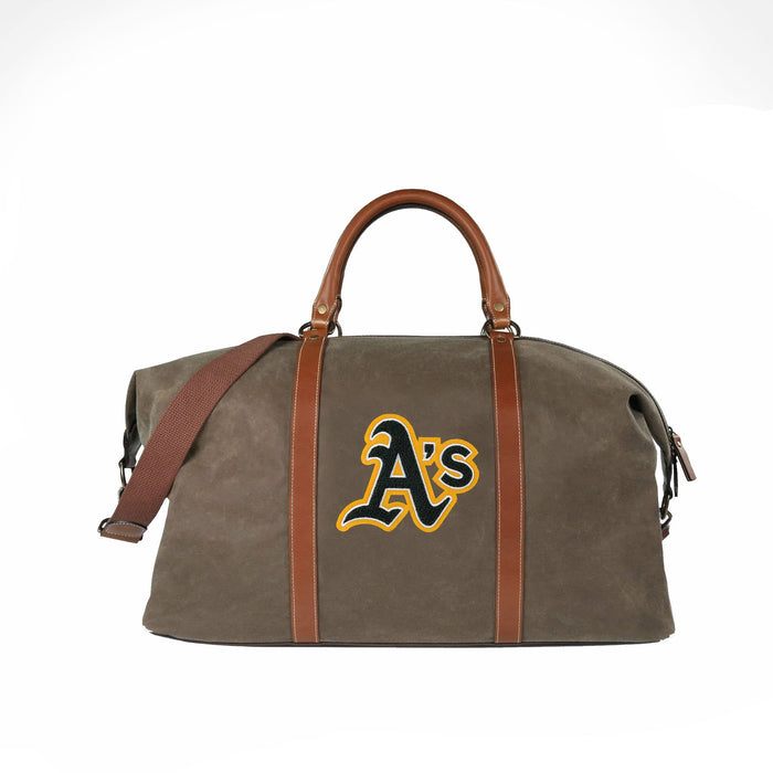 Oakland Athletics Pro Waxed Canvas Duffle Bag