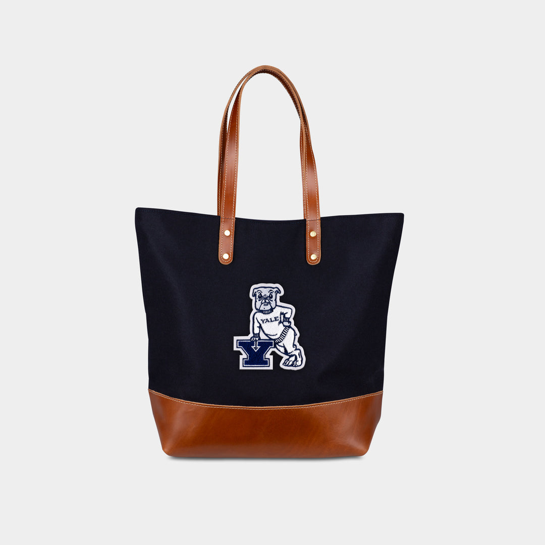 BULLDOG TOTE PURSE unified NAVY