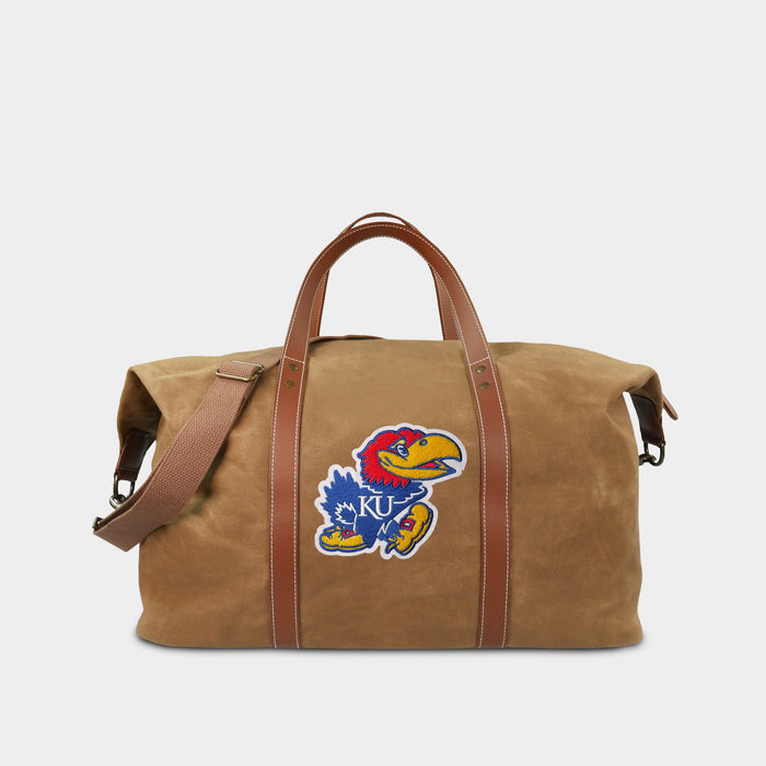 Kansas Jayhawks Canvas Field Bag