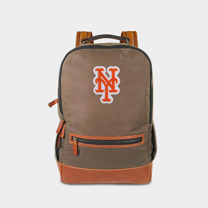 New York Mets "NY" Pro Waxed Canvas Backpack