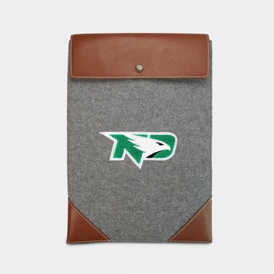 North Dakota Fighting Hawks Laptop Folio Sleeve
