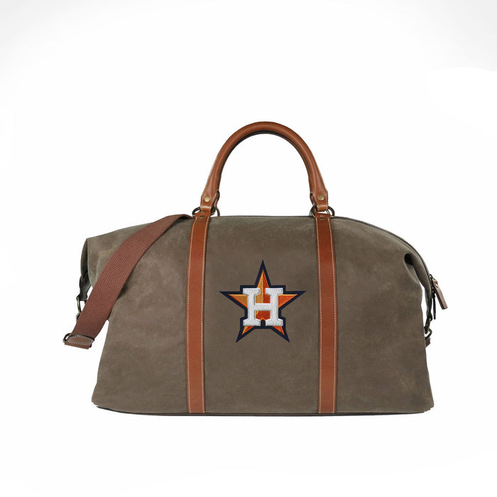Houston Astros "H Star" Pro Waxed Canvas Duffle Bag