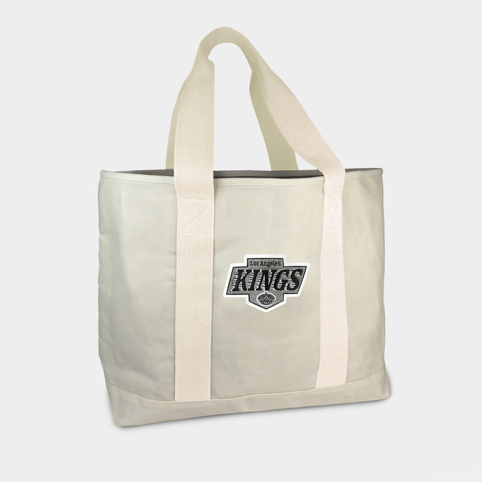 Los Angeles Kings Cream Canvas Boat Tote