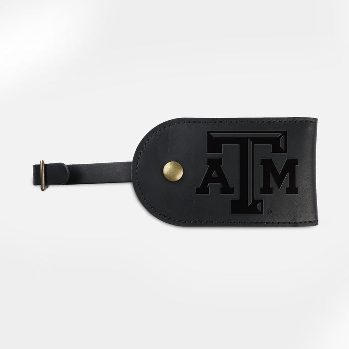Texas A&M Aggies "A&M" Black Luggage Tag