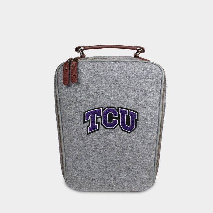 TCU Horned Frogs Woolen Shoe Bag