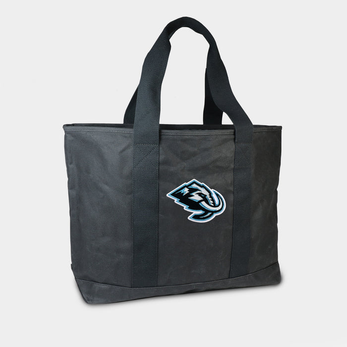 Utah Mammoth Black Canvas Boat Tote