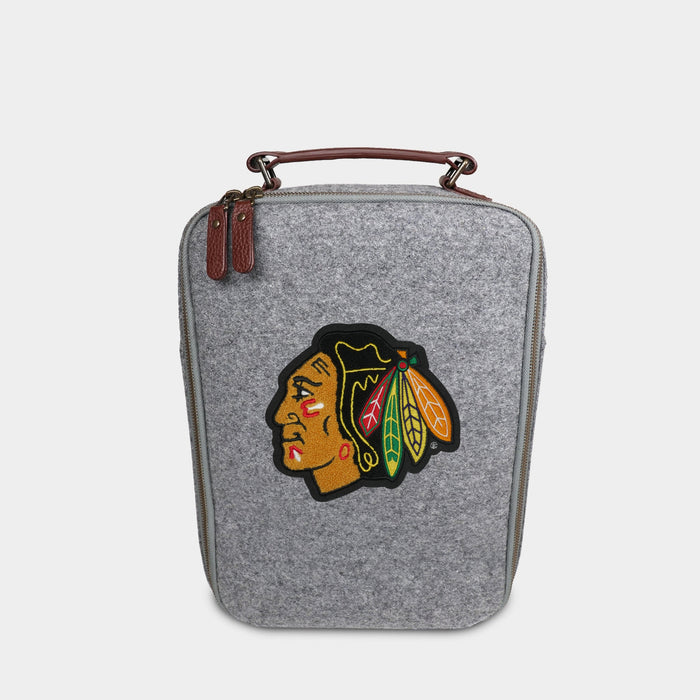 Chicago Blackhawks Woolen Shoe Bag
