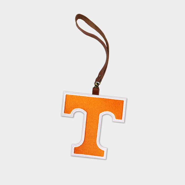 Tennessee Volunteers Brown Leather Bag Charm