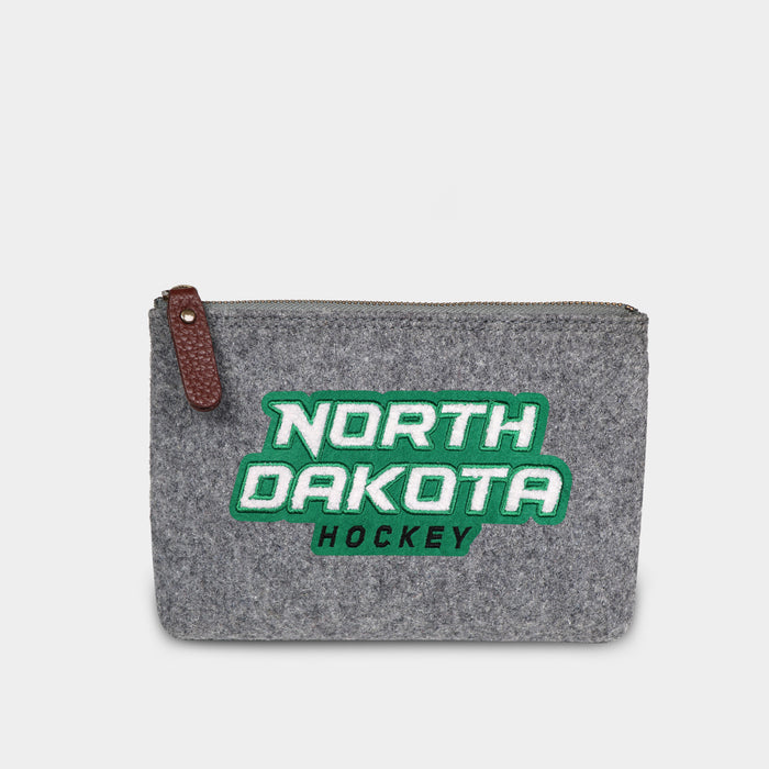 North Dakota Fighting Hawks "Hockey" Valuables Pouch