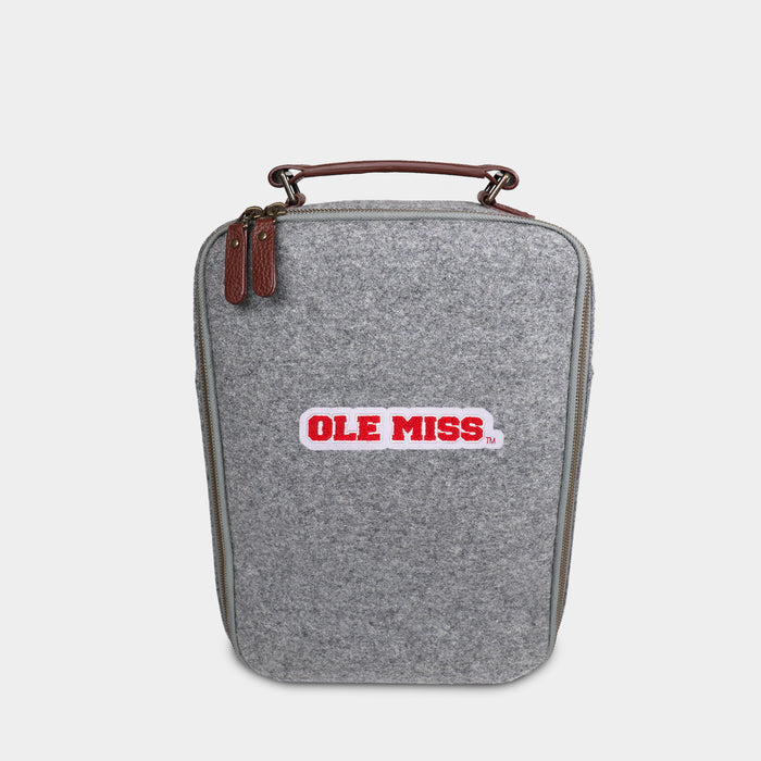 Ole Miss Rebels Block Wordmark Woolen Shoe Bag