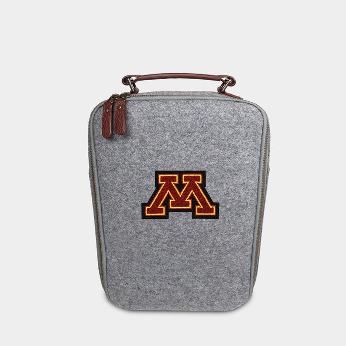 Minnesota Golden Gophers Maroon "M" Woolen Shoe Bag